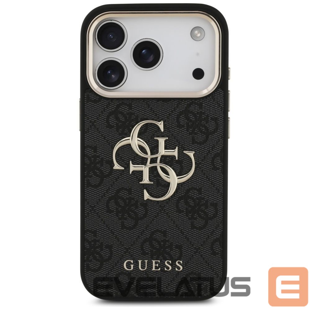 Other goods Guess Guess 4G Big 4G Classic Logo Case for iPhone 17 Pro - Black and Gold