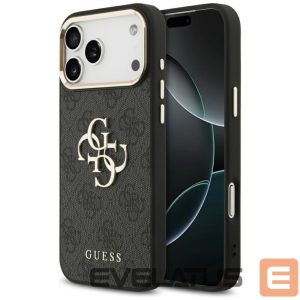 Other goods Guess  Guess 4G Big 4G Classic Logo Case for iPhone 17 Pro Max - Black and Gold 