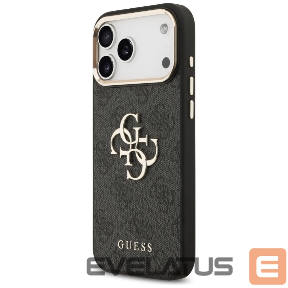 Other goods Guess Guess 4G Big 4G Classic Logo Case for iPhone 17 Pro Max - Black and Gold