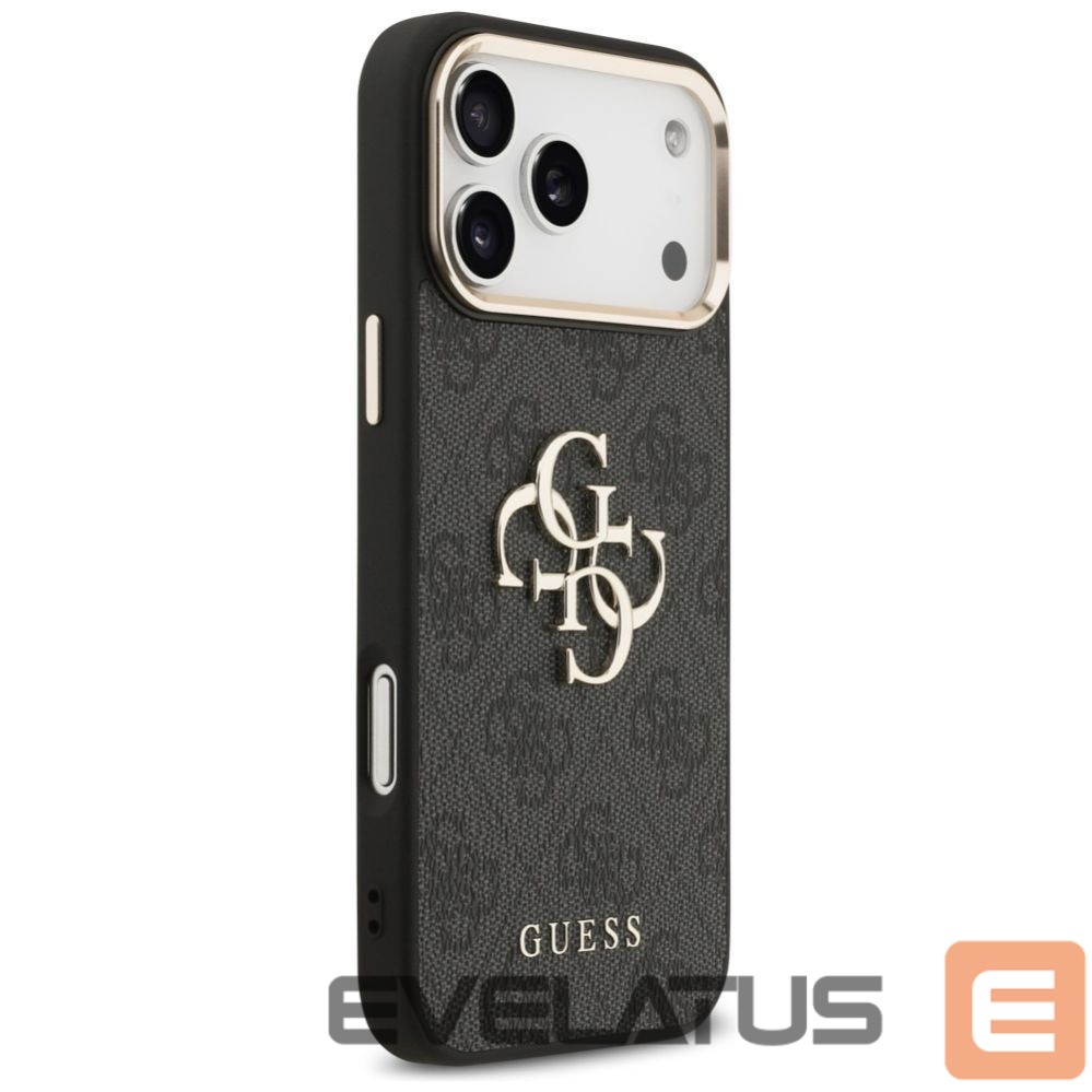 Other goods Guess Guess 4G Big 4G Classic Logo Case for iPhone 17 Pro Max - Black and Gold