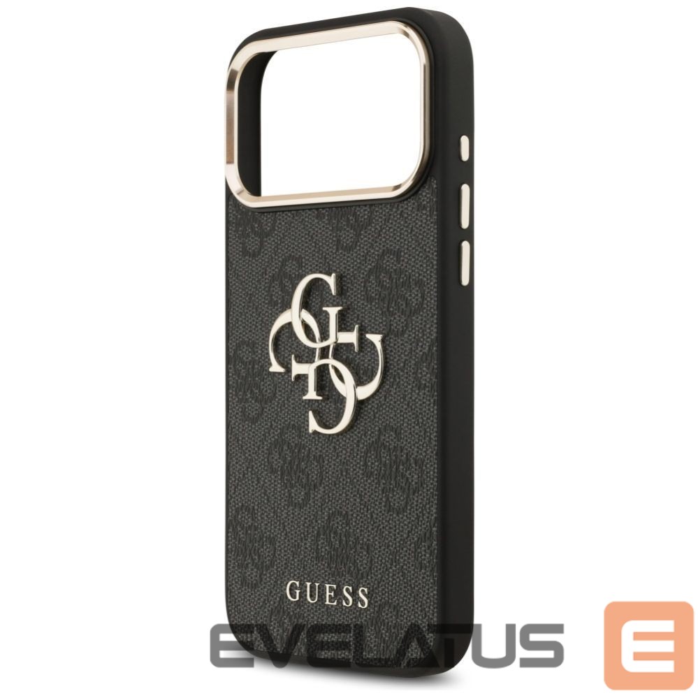 Other goods Guess Guess 4G Big 4G Classic Logo Case for iPhone 17 Pro Max - Black and Gold