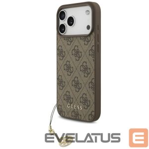 Other goods Guess  Guess 4G Charms Collection MagSafe case for iPhone 17 Pro Max - brown 