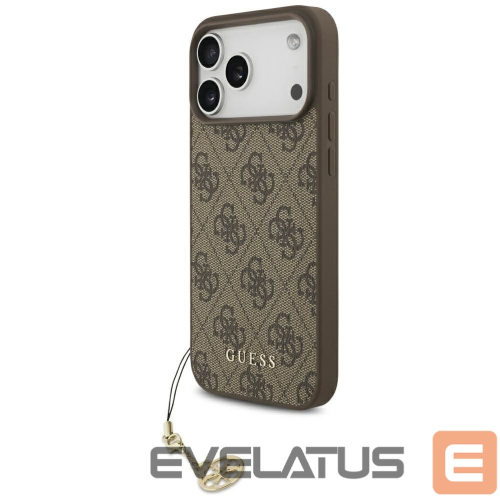 Other goods Guess Guess 4G Charms Collection MagSafe case for iPhone 17 Pro Max - brown