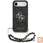 Back panel cover Guess  Guess 4G Strap 4G Classic Logo case for iPhone Air - black 