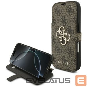 Other goods Guess  Guess Book 4G Metal Logo Case for iPhone 17 Pro - Brown 
