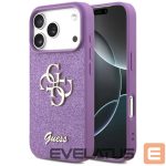 Other goods Guess  Guess Fixed Glitter Big 4G case for iPhone 17 Pro - purple 