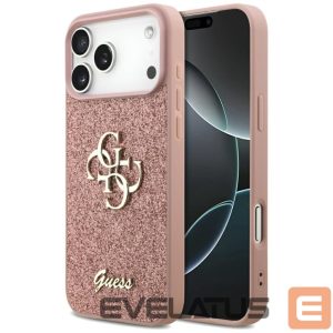 Other goods Guess  Guess Fixed Glitter Big 4G Case for iPhone 17 Pro Max - Pink 