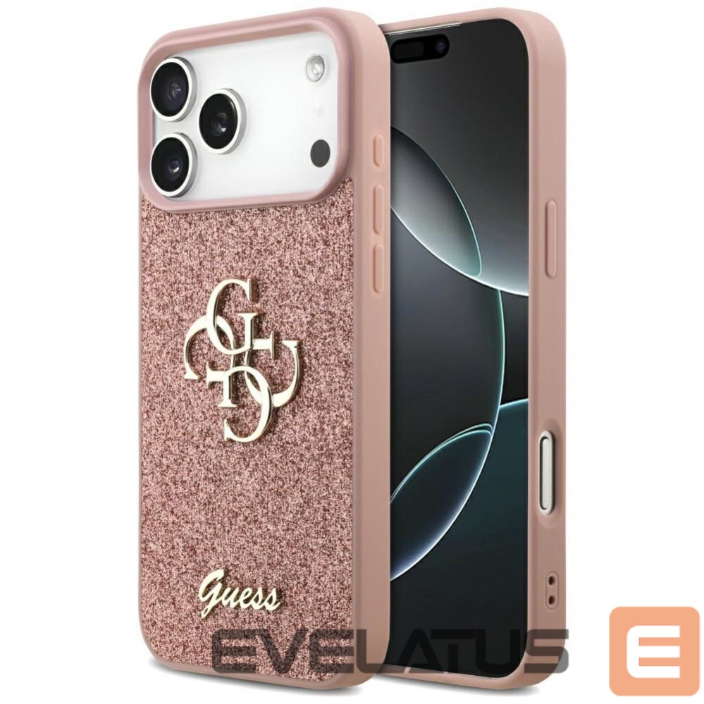 Other goods Guess Guess Fixed Glitter Big 4G Case for iPhone 17 Pro Max - Pink