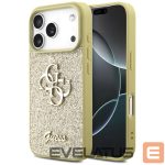 Other goods Guess  Guess Fixed Glitter Big 4G case for iPhone 17 Pro - gold 