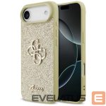 Back panel cover Guess  Guess Fixed Glitter Big 4G case for iPhone Air - gold 