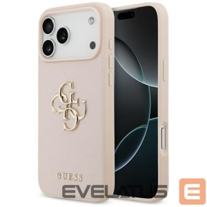 Other goods Guess  Guess Grained Big 4G & Classic Logo Case for iPhone 17 Pro Max - Pink 
