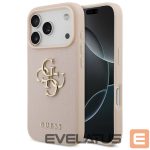 Other goods Guess  Guess Grained Big 4G & Classic Logo iPhone 17 Pro Case - Pink 