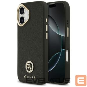 Other goods Guess  Guess Grained Strass Logo MagSafe case for iPhone 17 - black 