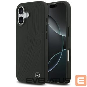 Other goods Mercedes-Benz  Mercedes Leather Large Laurel Leave MagSafe Case for iPhone 17 - Black 