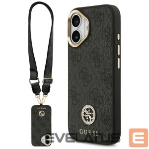 Other goods Guess  Guess 4G Strass Logo & Big Strap Metal Buttons MagSafe Case for iPhone 17 - Black 