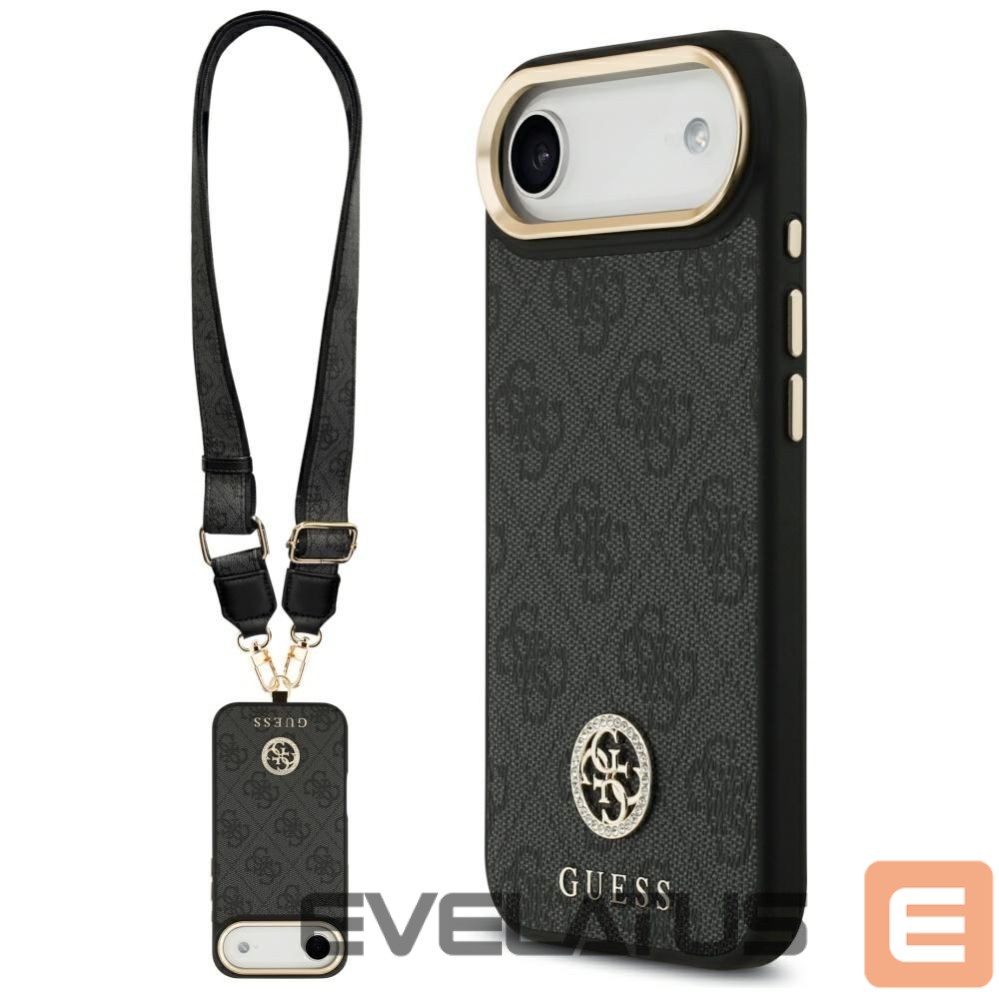 Other goods Guess Guess 4G Strass Logo & Big Strap Metal Buttons MagSafe Case for iPhone Air - Black