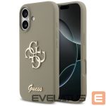 Other goods Guess  Guess Silicone Big 4G Script Case for iPhone 17 - Brown 
