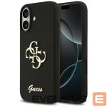 Other goods Guess  Guess Silicone Big 4G Script Case for iPhone 17 - Black 
