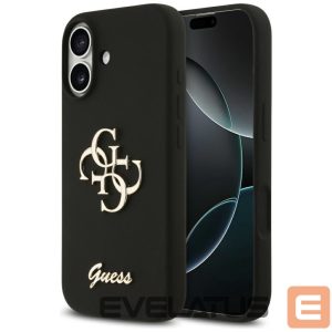 Other goods Guess  Guess Silicone Big 4G Script Case for iPhone 17 - Black 