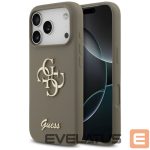 Other goods Guess  Guess Silicone Big 4G Script Case for iPhone 17 Pro - Brown 