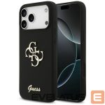 Other goods Guess  Guess Silicone Big 4G Script Case for iPhone 17 Pro Max - Black 