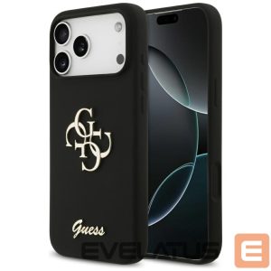 Other goods Guess  Guess Silicone Big 4G Script Case for iPhone 17 Pro Max - Black 