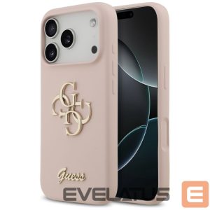 Other goods Guess  Guess Silicone Big 4G Script Case for iPhone 17 Pro - Pink 