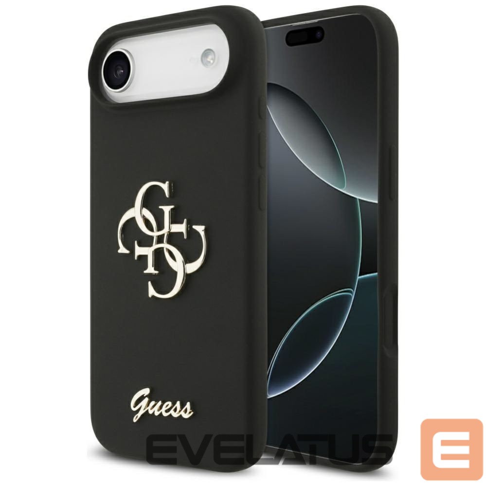 Other goods Guess Guess Silicone Big 4G Script case for iPhone Air - black