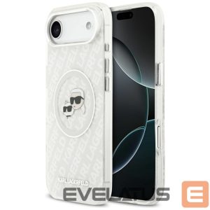 Other goods Karl Lagerfeld  Karl Lagerfeld IML Glitter Karl&Choupette Heads Logo MagSafe Case for iPhone Air - Gray 