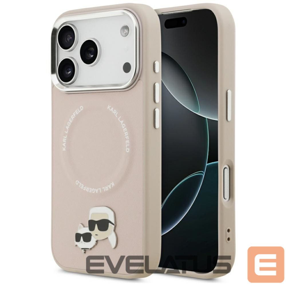 Other goods Karl Lagerfeld Karl Lagerfeld Karl & Choupette Pins MagSafe Case for iPhone 17 Pro - Pink