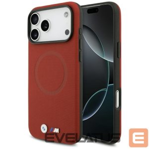Back panel cover BMW  BMW M FW Metal Logo MagSafe Case for iPhone 17 Pro Max - Red 