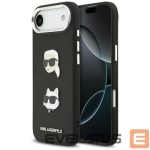 Other goods Karl Lagerfeld  Karl Lagerfeld FW Grained Karl & Choupette Heads Pins & Logo iPhone Air Case - Black 
