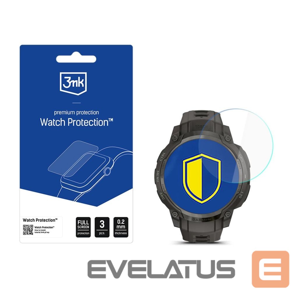 Other goods 3MK 3mk Watch Protection FlexibleGlass hybrid glass for the smartwatch display for Garmin Instinct Crossover AMOLED