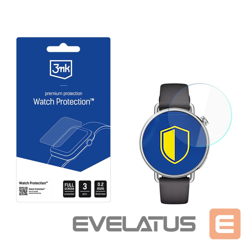 Other goods 3MK 3mk Watch Protection FlexibleGlass hybrid glass for the smartwatch display for Xiaomi Watch S4 41 mm
