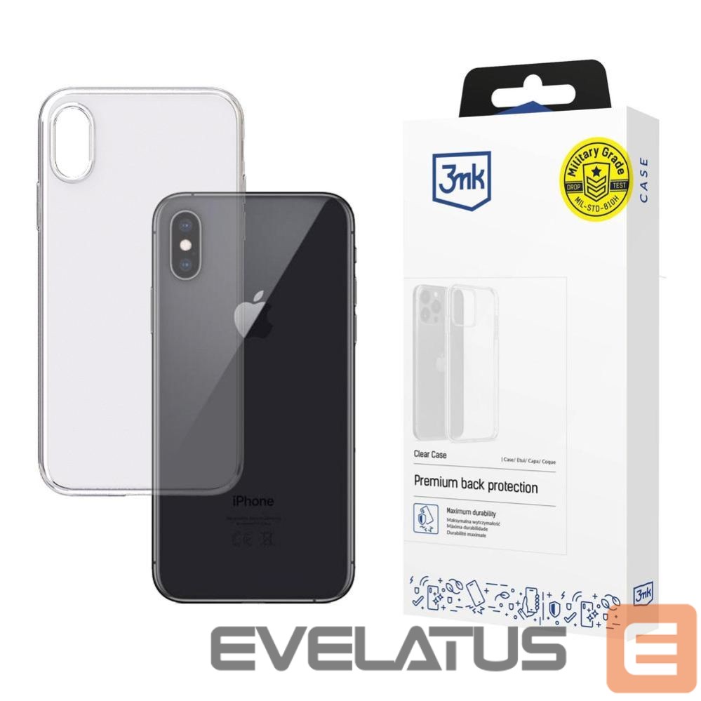 Other goods 3MK 3mk Clear Case for iPhone Xs - transparent