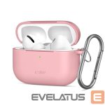 Back panel cover Tech-Protect  Tech-Protect Silicone Hook Case for AirPods Pro - Pink 