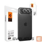 Protective glass Spigen  Spigen Optik Pro GLAS.TR ”EZ FIT” Camera Cover 2-pack for iPhone Air - Silver 