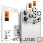 Other goods Spigen  Spigen Optik Pro GLAS.TR ”EZ FIT” Camera Cover 2-pack for iPhone 16 Pro / Max / 17 Pro / Max - Silver 