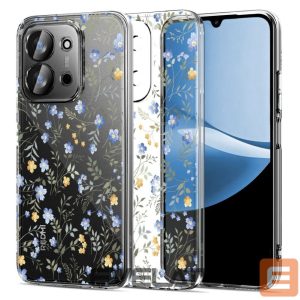 Other goods Tech-Protect  Tech-Protect FlexAir Case for Xiaomi Redmi 15C 173mm / Poco 85C 173mm - Daisies with Leaves 