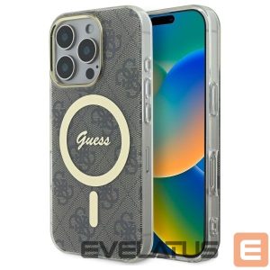 Other goods Guess  Guess IML 4G MagSafe Case for iPhone 16 Pro Max - Brown 