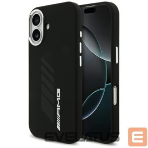 Other goods Mercedes-Benz  AMG Silicone Oversize Rhombs MagSafe Case for iPhone 17 - Black 