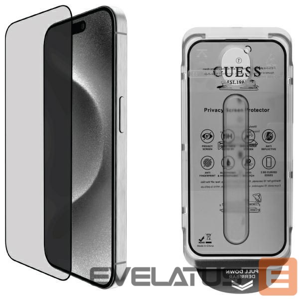Other goods Guess Guess Screen Protector Privacy 2.5D Outline tempered glass for iPhone 16 Pro