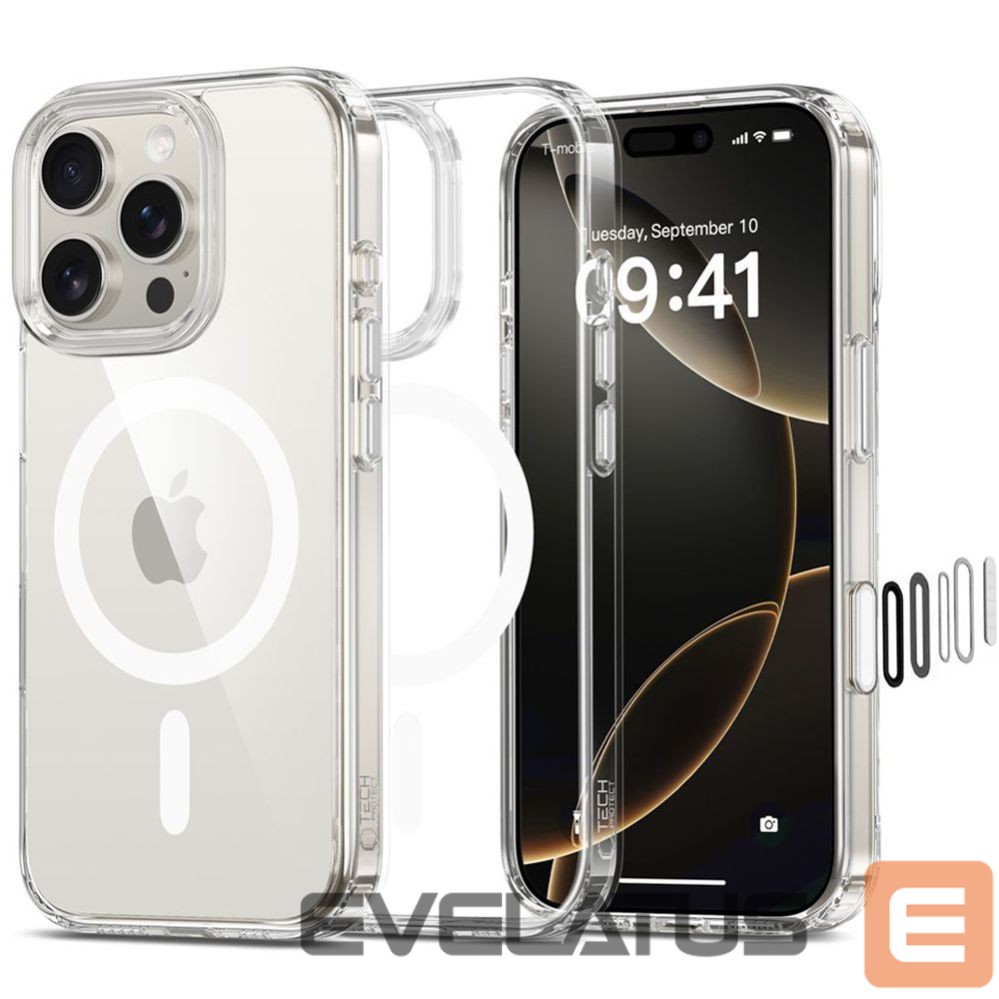 Other goods Tech-Protect Tech-Protect Flexair Hybrid CC Magsafe iPhone 16 Pro Case - Clear