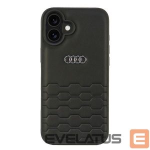 Other goods Audi  Audi Synthetic Leather iPhone 16 Plus 6.7" black/black hardcase AU-TPUPCIP16M-GT/D2-BK 