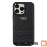 Other goods Audi  Audi Synthetic Leather iPhone 16 Pro Max 6.9" black/black hardcase AU-TPUPCIP16PM-GT/D2-BK 