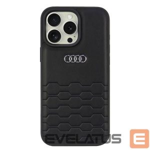 Other goods Audi  Audi Synthetic Leather iPhone 16 Pro Max 6.9" black/black hardcase AU-TPUPCIP16PM-GT/D2-BK 