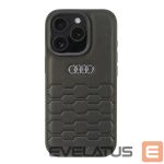 Other goods Audi  Audi Synthetic Leather iPhone 16 Pro 6.3" black/black hardcase AU-TPUPCIP16P-GT/D2-BK 