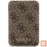 Other goods Guess  Guess Powerbank inductive 15W GUPB5FP4EMGW 5000mAh brown/brown 4G Leather Metal Logo MagSafe 
