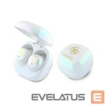 Other goods Guess  Guess Bluetooth headphones GUTWSJ144ESH TWS + docking station white/white Iridescent 4G Printed Logo 