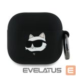 Other goods Karl Lagerfeld  Karl Lagerfeld Silicone Choupette Head 3D Case for AirPods 4 - Black 